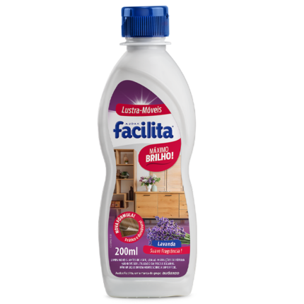 LUSTRA MOVEIS LAVANDA 200ML FACILITA