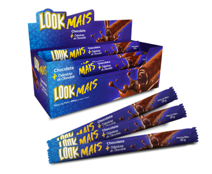 LOOK MAIS CHOCOLATE DISP 20 X 20G