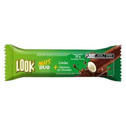LOOK MAIS DUO WAFER LIMAO DISP 16 X 20G