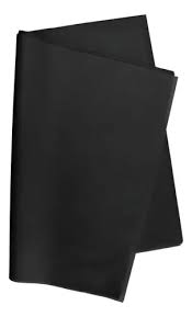 PAPEL SEDA PRETO 50X70 UN
