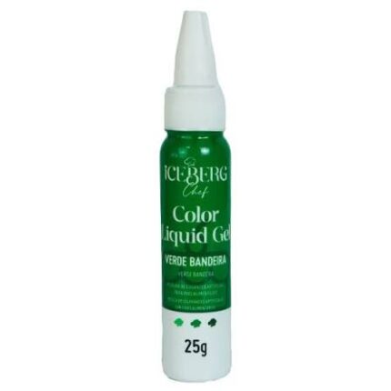 CORANTE GEL VERDE BANDEIRA ICEBERG CHEFF