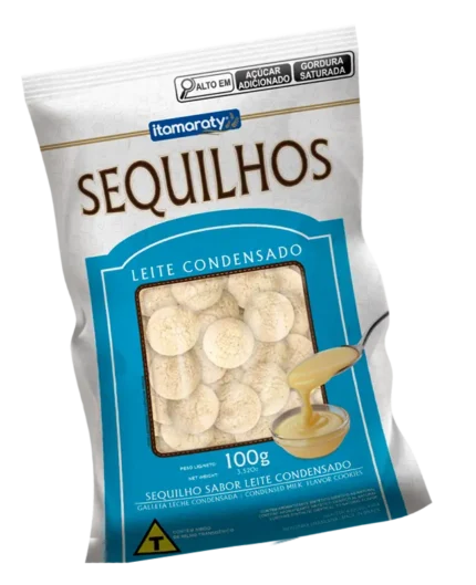 SEQUILHOS LEITE CONDENSADO 100G